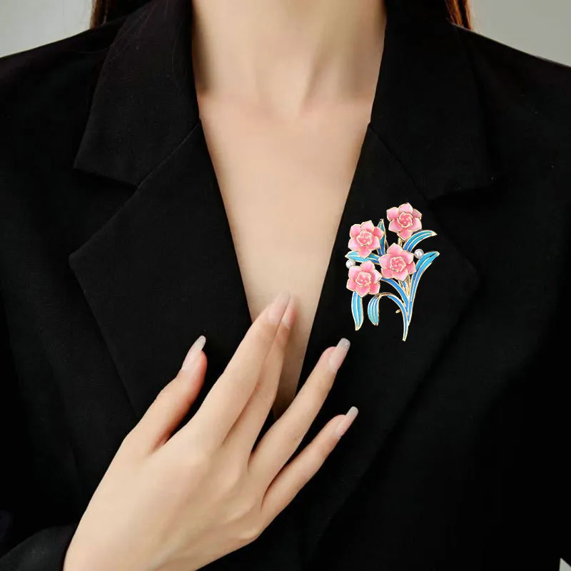 Yamaichi Maru High Quality Eco Friendly Copper Brooches Women's-1