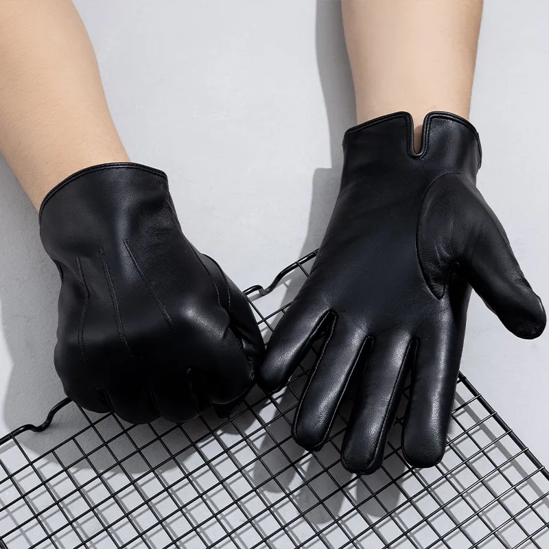 Yamaichi Maru Genuine Leather Gloves Men's-1