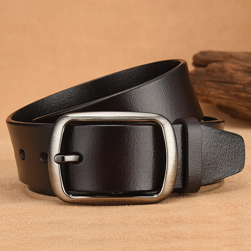 Yamaichi Maru High-Quality Cow Leather Leather Belts Men's 3cm-3