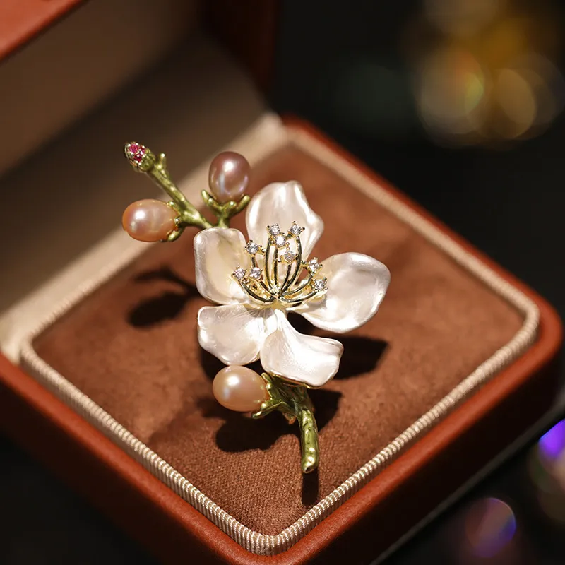 Yamaichi Maru Copper Brooches Women's-2