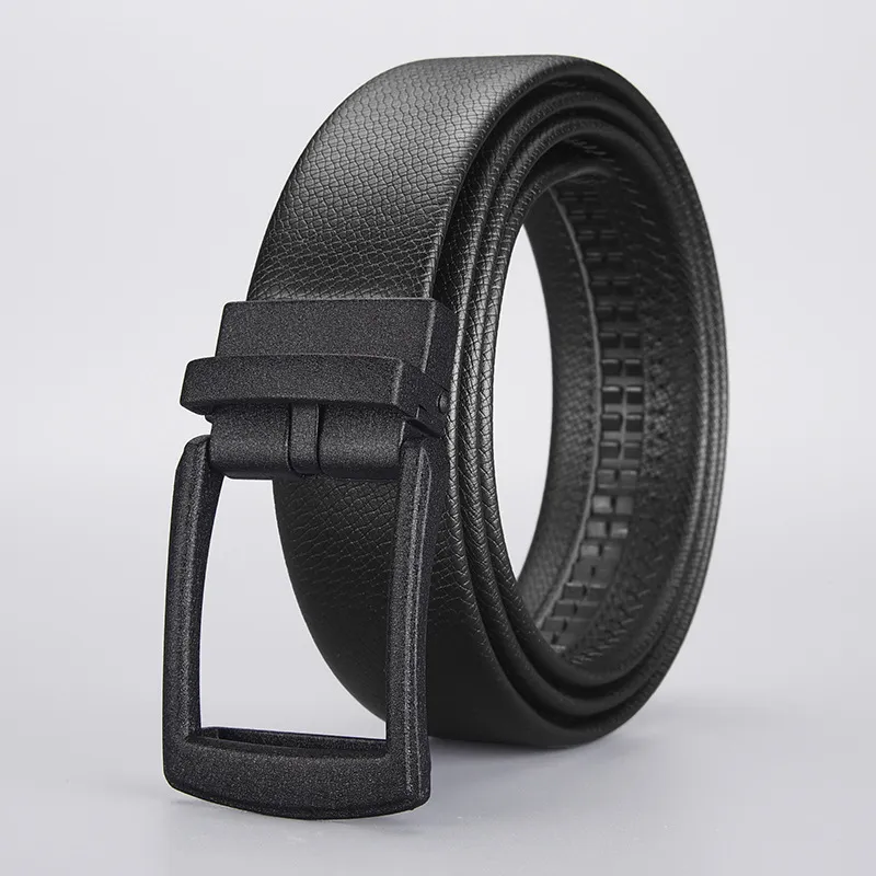 Yamaichi Maru Double-Layered Coated Cow Leather Leather Belts Men's 3.5 Cm-2