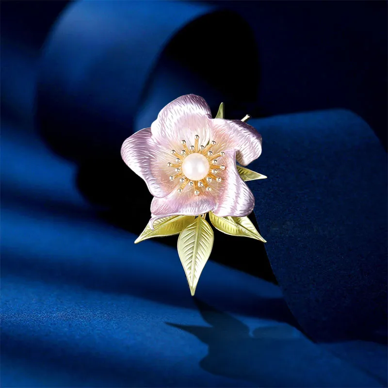 Yamaichi Maru Copper Brooches Women's-2