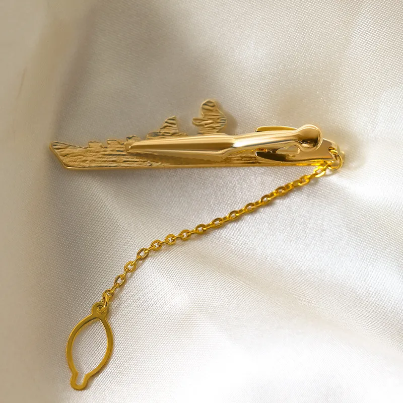 Yamaichi Maru Copper Tie Clip Men's-2