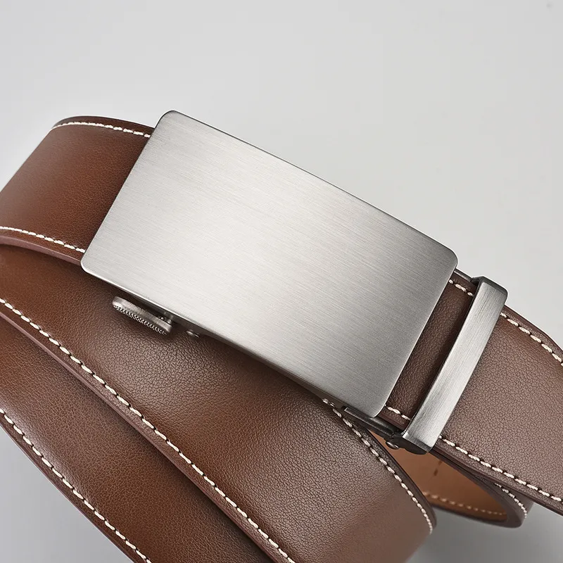 Yamaichi Maru Cow Split Leather Leather Belts Men's 3.5cm-1