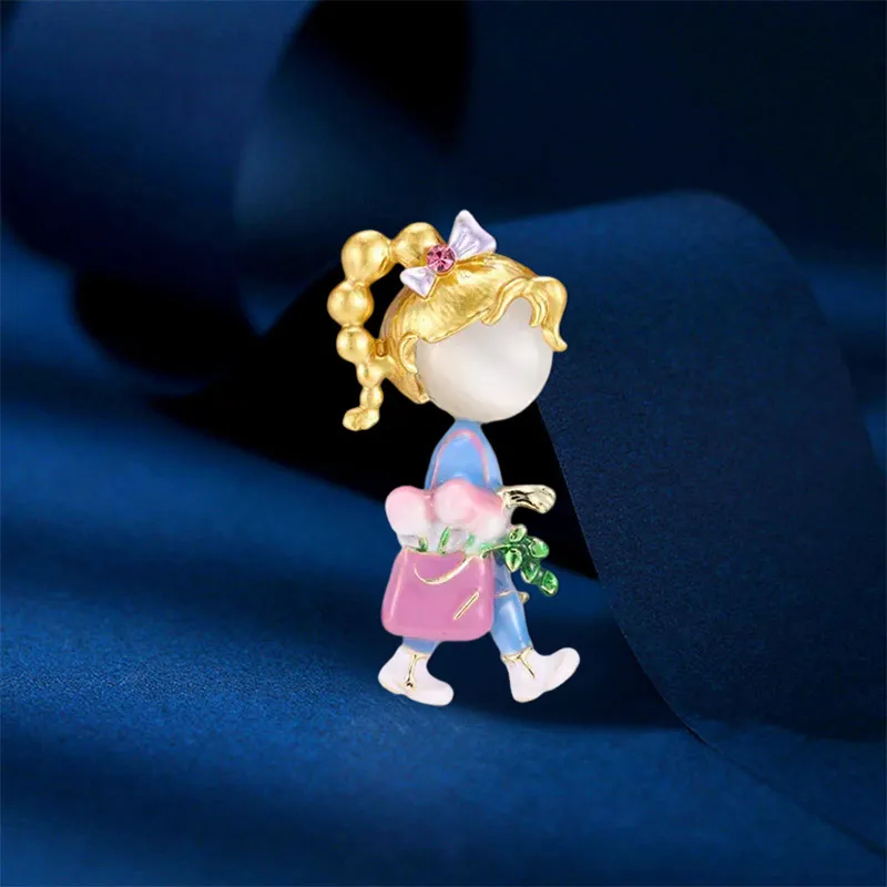Yamaichi Maru Copper Brooches Women's-1