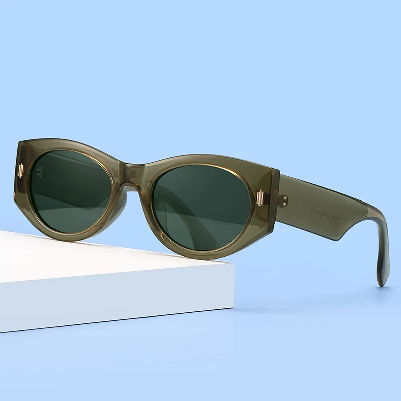 Yamaichi Maru TR90 Cat Eye Sunglasses Unisex-4