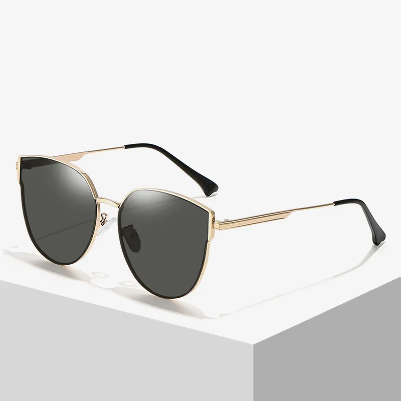 Yamaichi Maru Stainless Steel Cat Eye Sunglasses Unisex-1