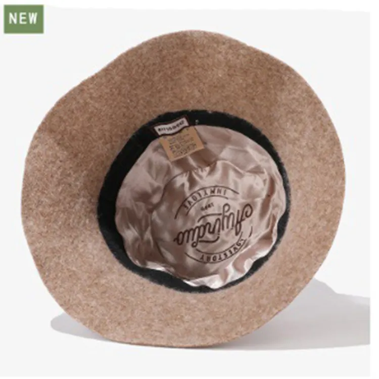 Yamaichi Maru 64.4% Wool 26.3% Nylon 9.1% Polyester Polyamide Bucket Hats Women's-2