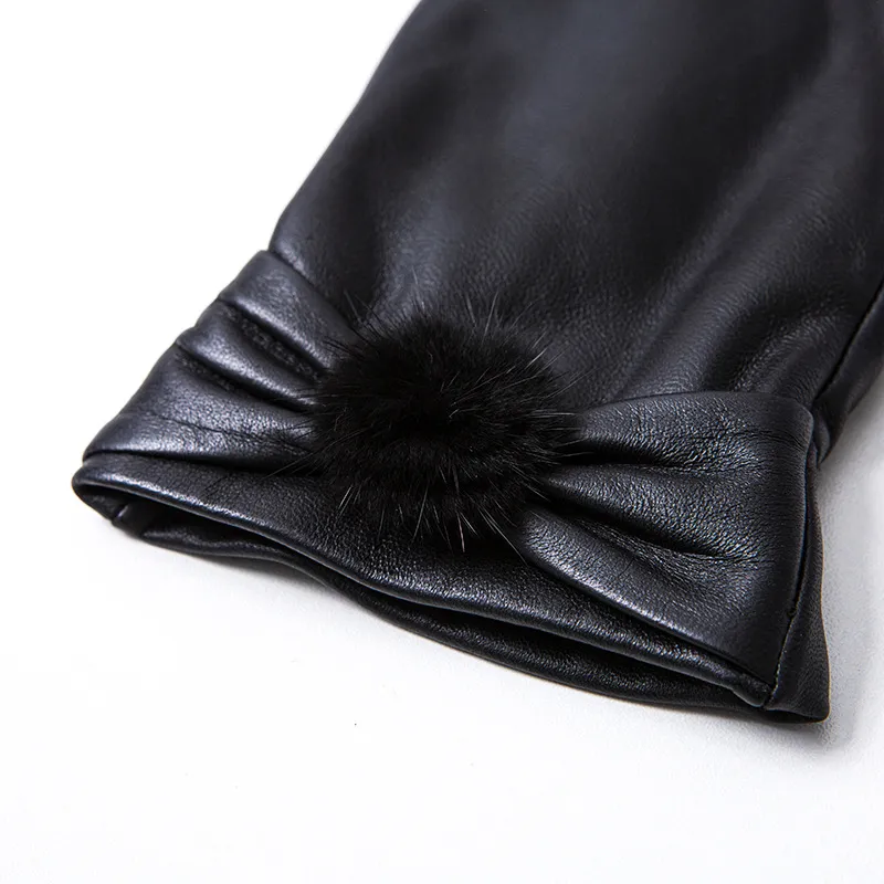 Yamaichi Maru Genuine Leather Gloves Women's-2