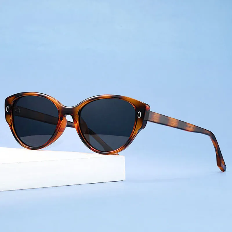 Yamaichi Maru TR/Memory Plastic Cat Eye Sunglasses Unisex-5