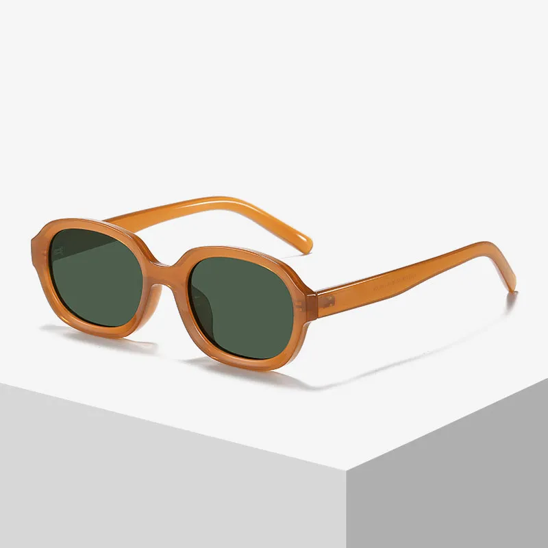 Yamaichi Maru TR90 Oval Sunglasses Unisex-4