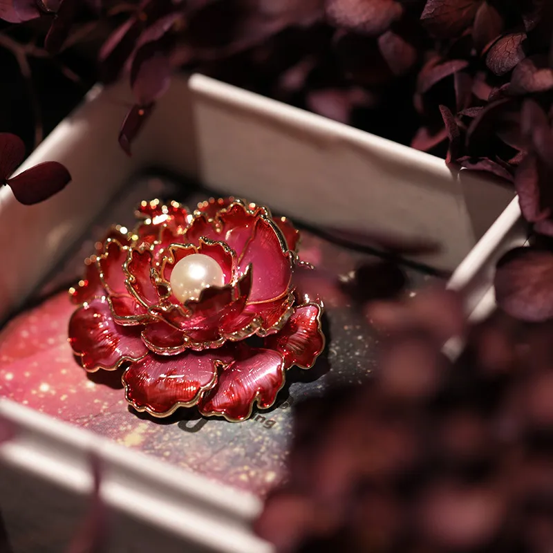 Yamaichi Maru Copper Brooches Women's-2