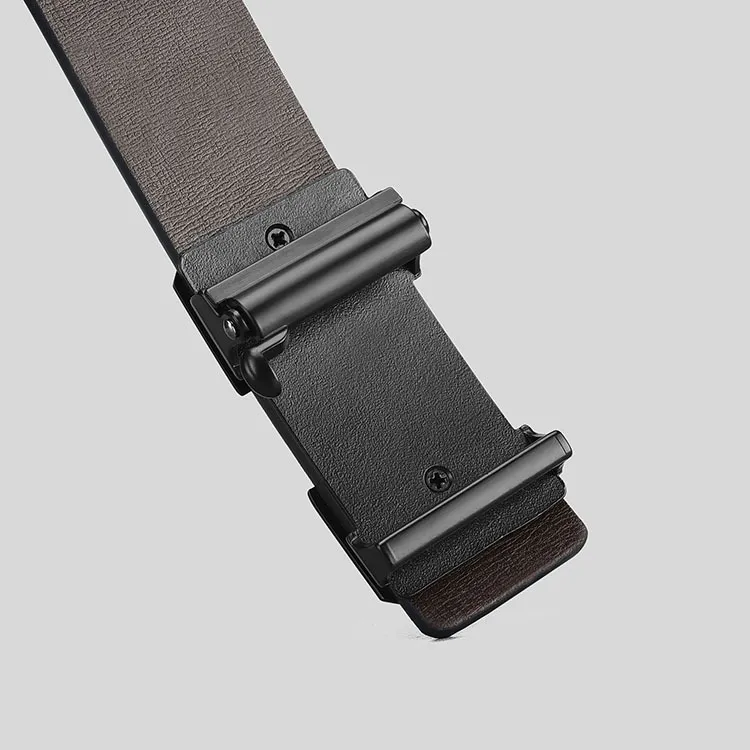 Yamaichi Maru Double Layered Coated Cow Leather Leather Belts Men's 3.3cm-1