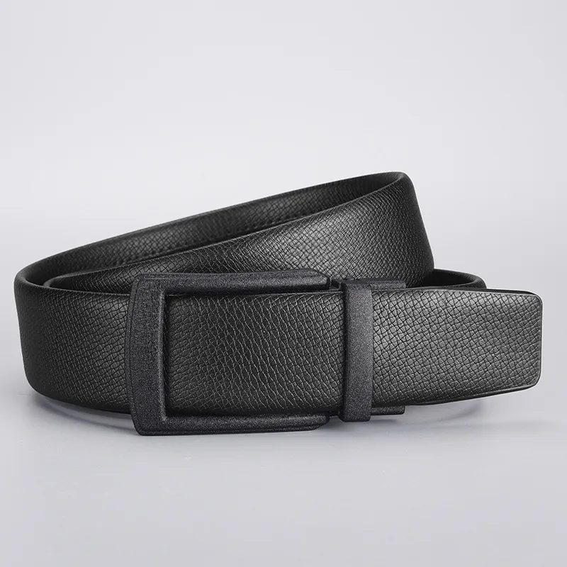 Yamaichi Maru Double-Layered Coated Cow Leather Leather Belts Men's 3.5 Cm-1