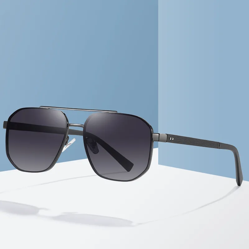 Yamaichi Maru Stainless Steel Round Sunglasses Unisex-2