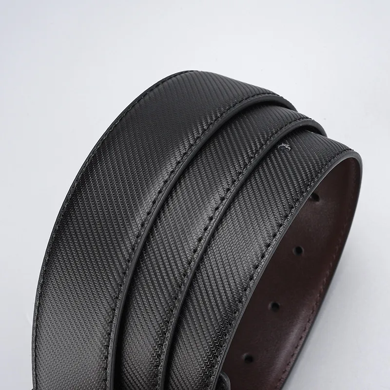 Yamaichi Maru Double Layered Coated Cow Leather Leather Belts Men's 3.4cm-1