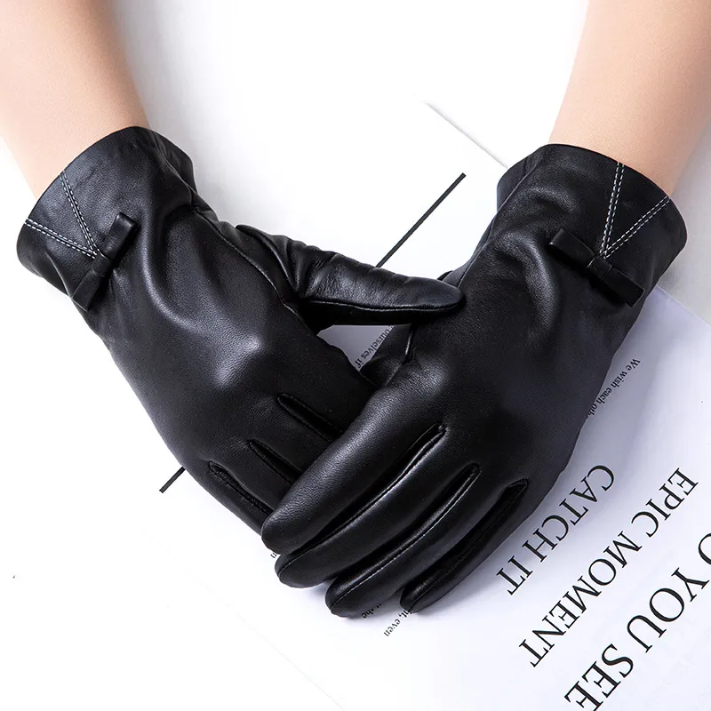 Yamaichi Maru Sheepskin Gloves Women's-1
