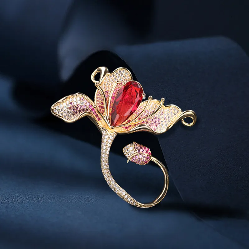 Yamaichi Maru High Quality Eco Friendly Copper · Electroplated Brooches Women's-1