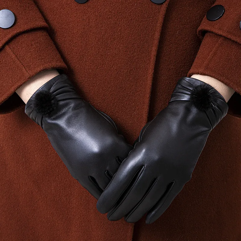 Yamaichi Maru Genuine Leather Gloves Women's-1