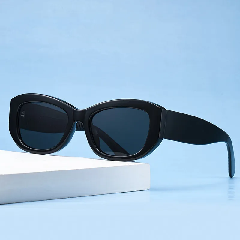 Yamaichi Maru TR/Memory Plastic Cat Eye Sunglasses Unisex-1