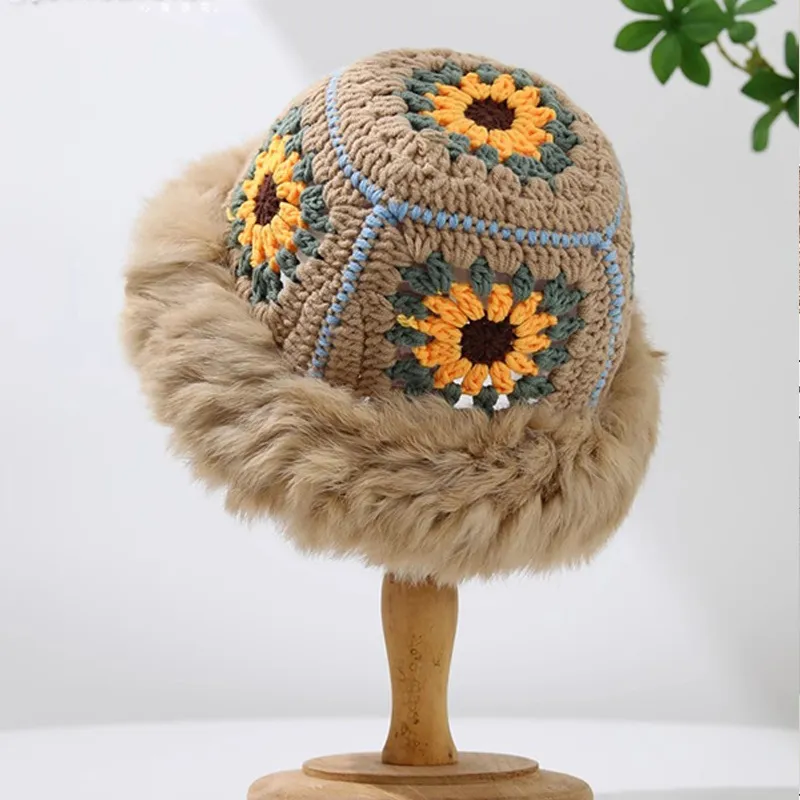 Yamaichi Maru Acrylic Beanies Women's-4