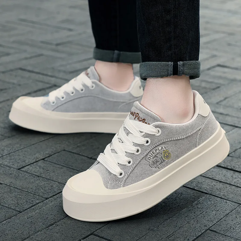 1xact Cover Skateboard Shoes Unisex Low Top White-27