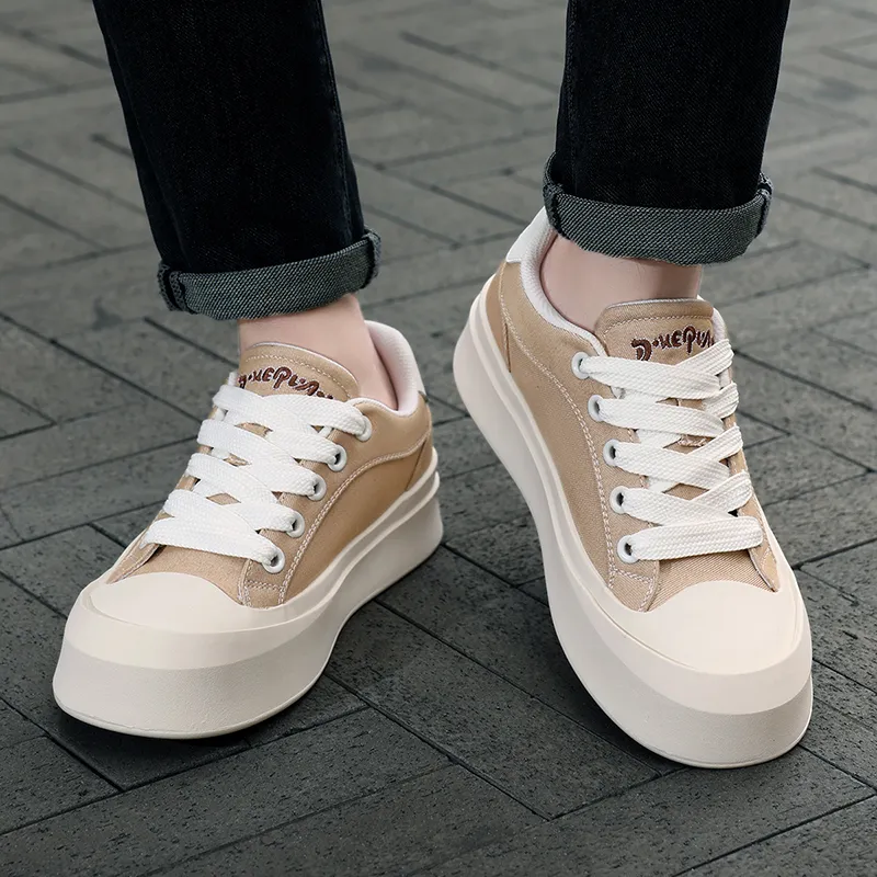 1xact Cover Skateboard Shoes Unisex Low Top White-16