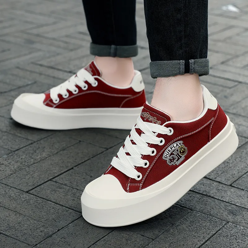 1xact Cover Skateboard Shoes Unisex Low Top White-9