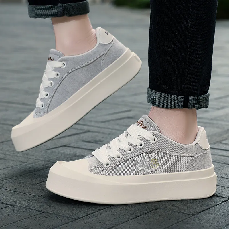 1xact Cover Skateboard Shoes Unisex Low Top White-28