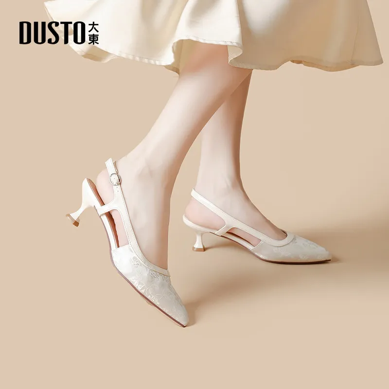 DUSTO Slim Heel High Heels 5.8cm Women's-1