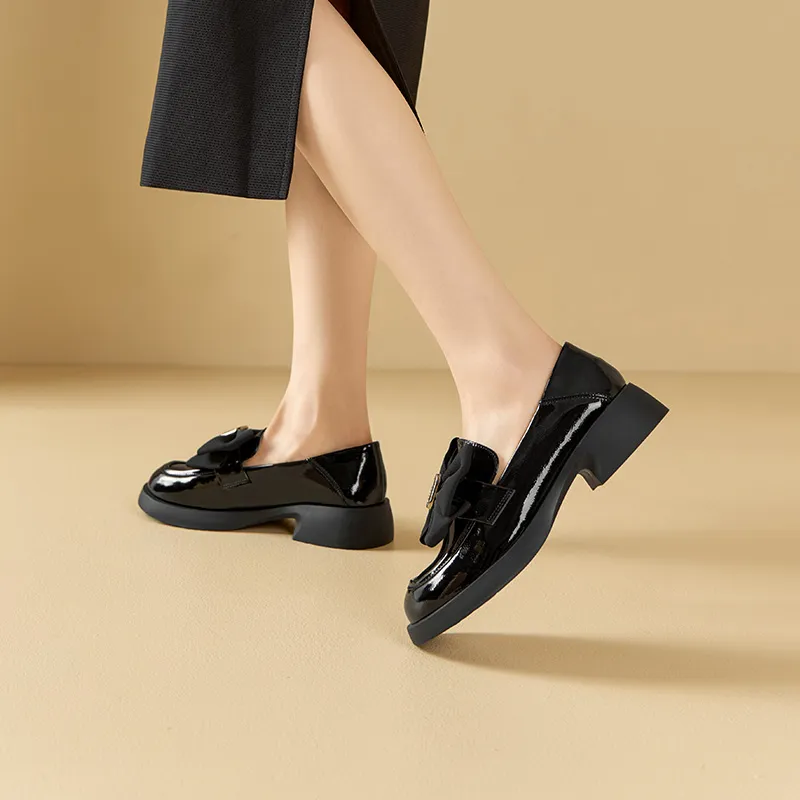 DUSTO Loafers Women's Black-3