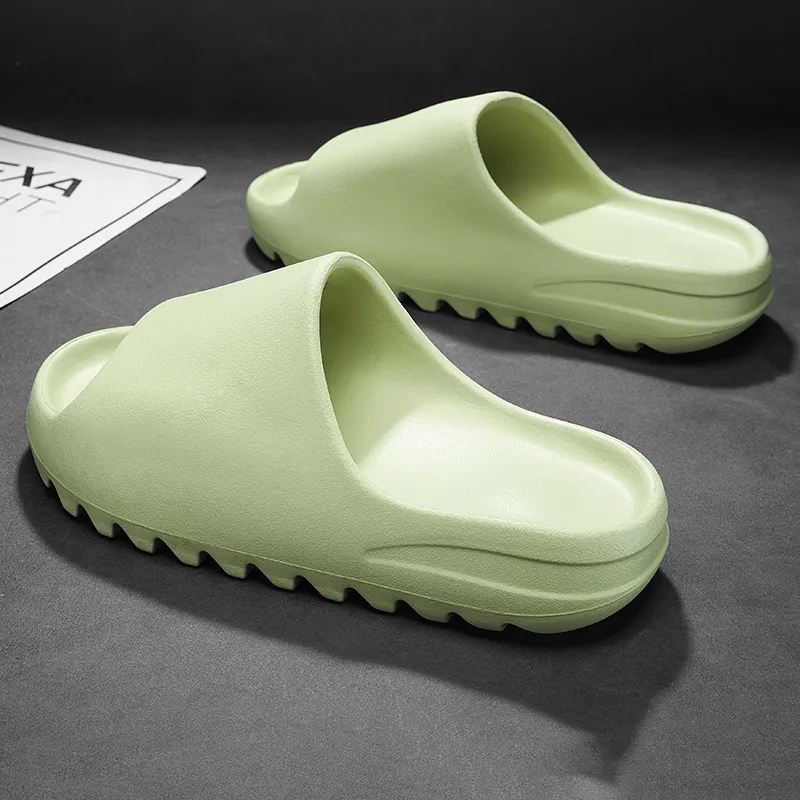 Le Drag Slippers Chocolate/Black Ecru/Desert Green-26