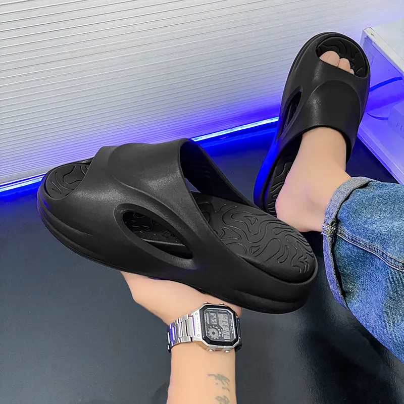 Le Drag Sandal Slippers White Black/Pure Black/Black Purple/Beige Orange-13