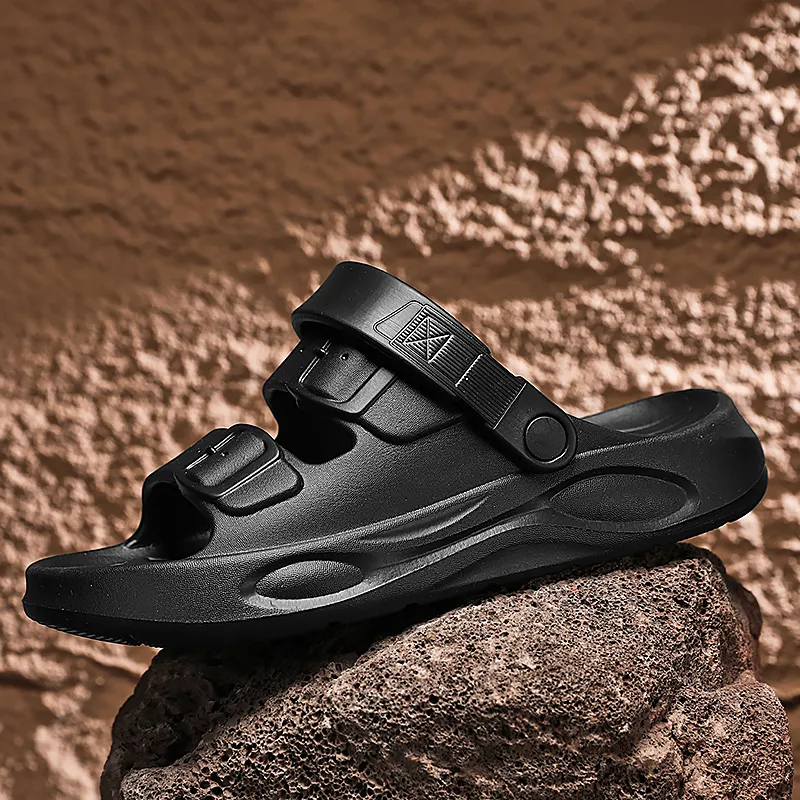 Le Drag Sandal Slippers Light Gray-17