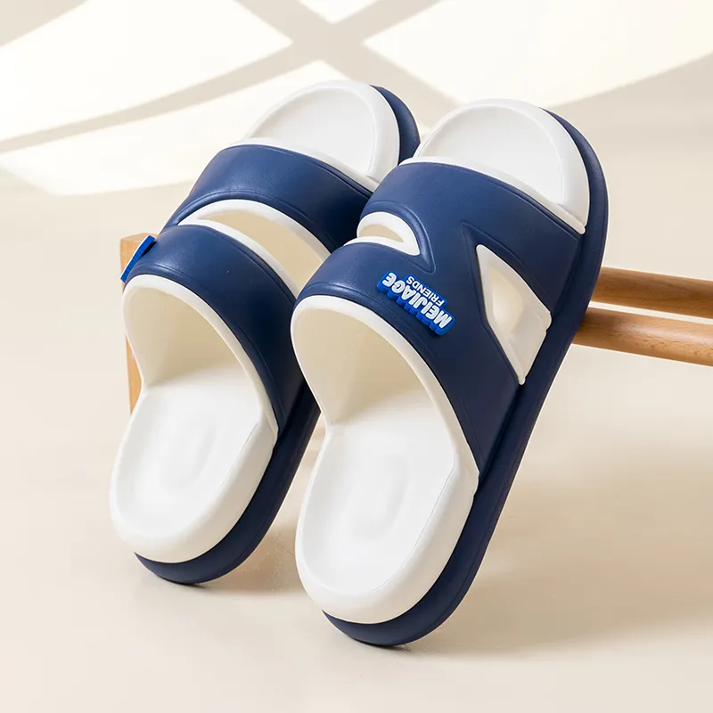 Le Drag Slippers Black/Dark Blue/Khaki/Pink/Purple-10