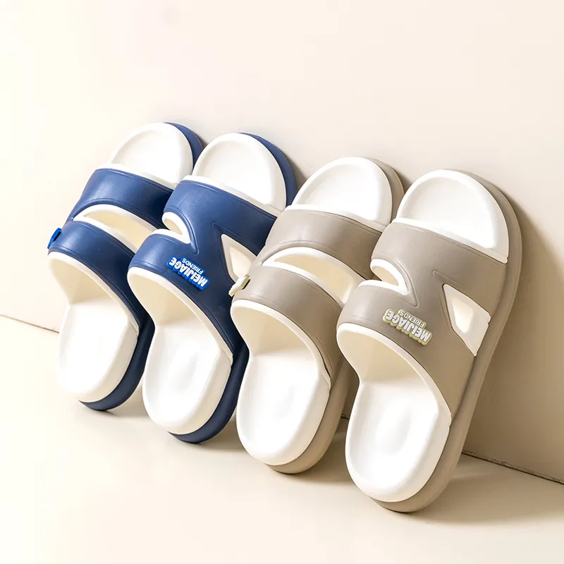 Le Drag Slippers Black/Dark Blue/Khaki/Pink/Purple-19