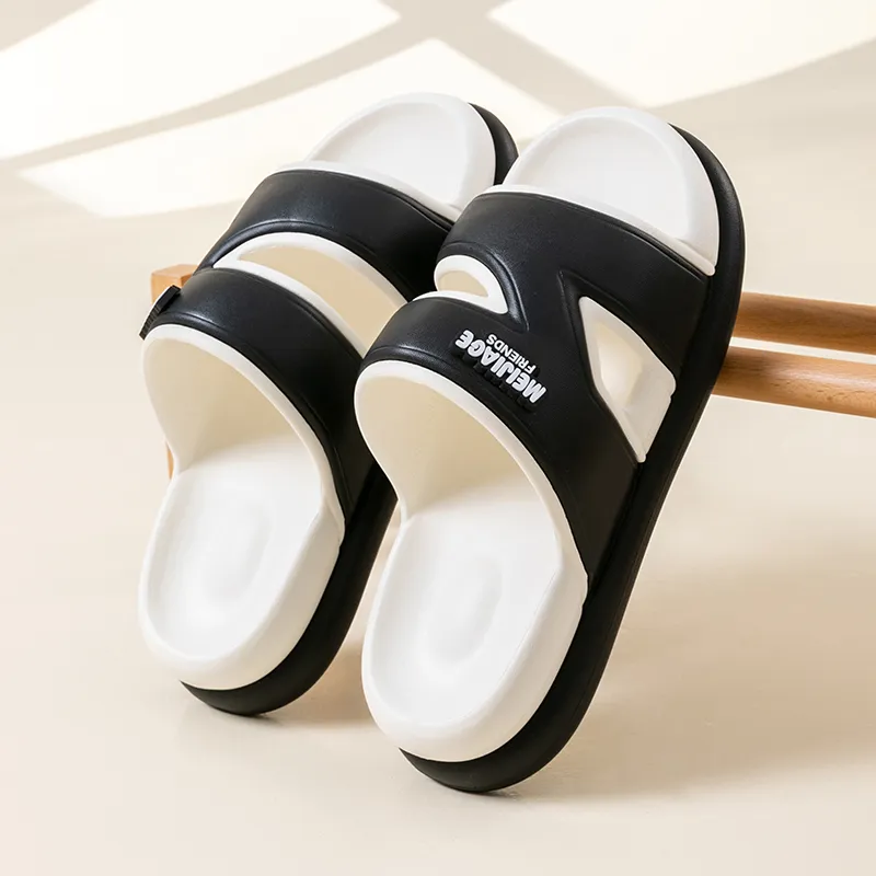 Le Drag Slippers Black/Dark Blue/Khaki/Pink/Purple-2
