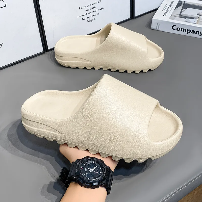 Le Drag Slippers Chocolate/Black Ecru/Desert Green-21