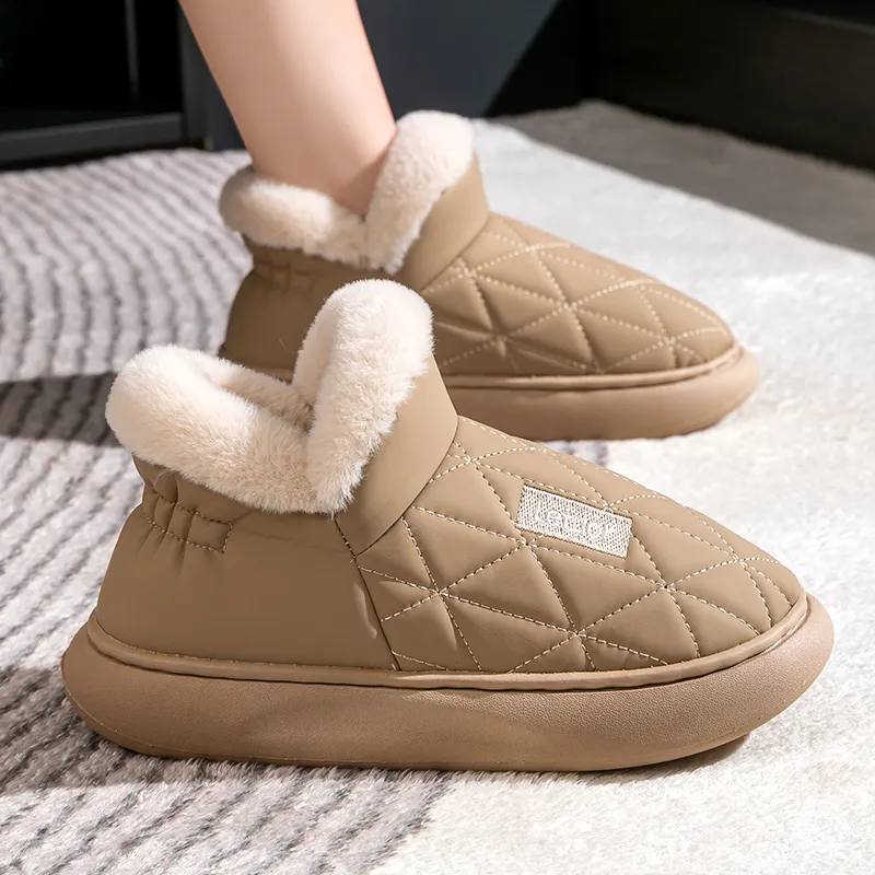 Le Drag Home Slippers Light Gray/Light Coffee/Camel/Apricot/Brown-24
