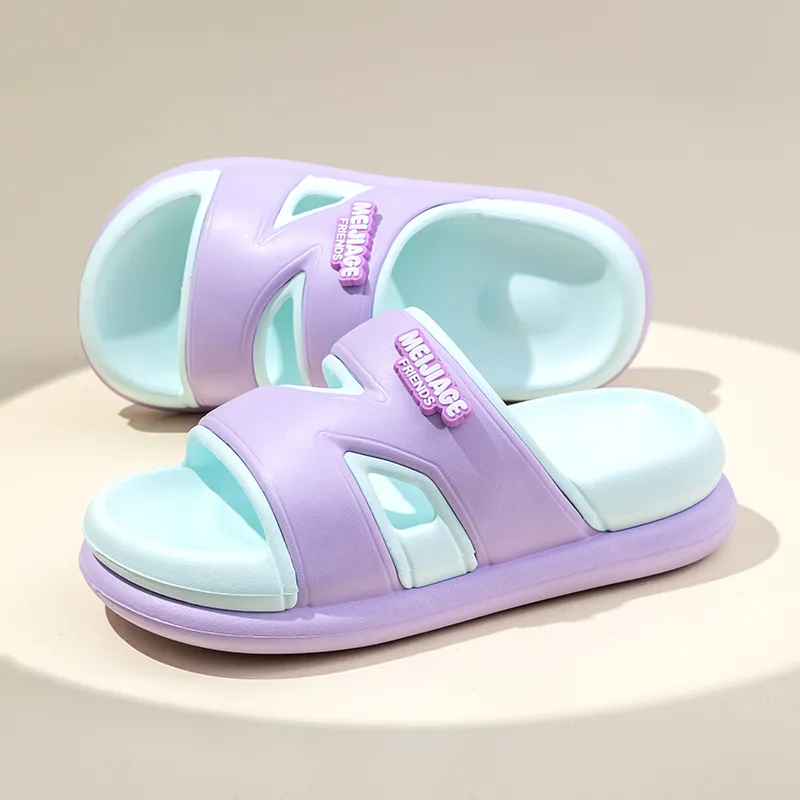 Le Drag Slippers Black/Dark Blue/Khaki/Pink/Purple-30