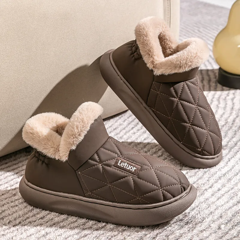 Le Drag Home Slippers Light Gray/Light Coffee/Camel/Apricot/Brown-29