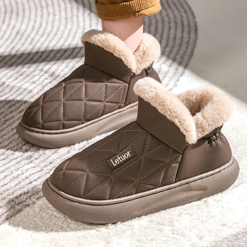 Le Drag Home Slippers Light Gray/Light Coffee/Camel/Apricot/Brown-28