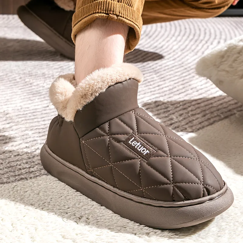 Le Drag Home Slippers Light Gray/Light Coffee/Camel/Apricot/Brown-31