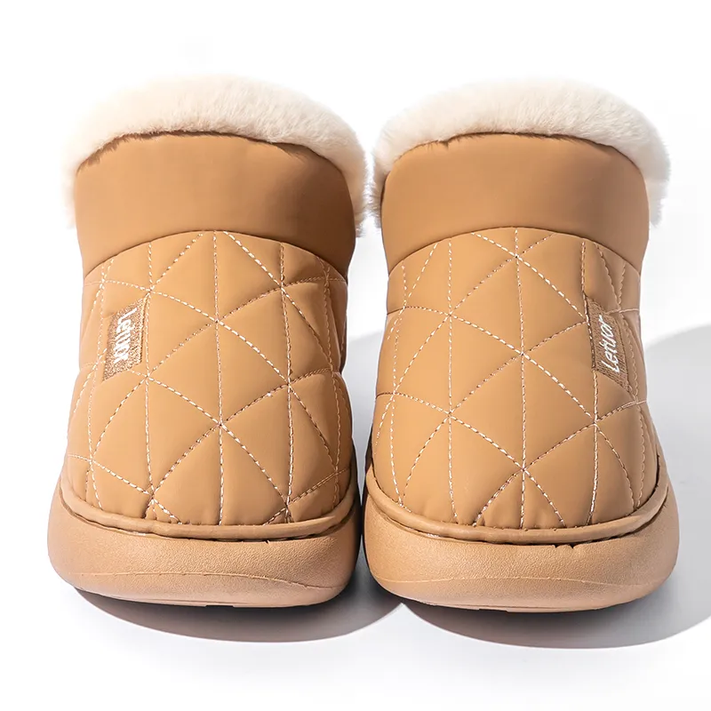 Le Drag Home Slippers Light Gray/Light Coffee/Camel/Apricot/Brown-14