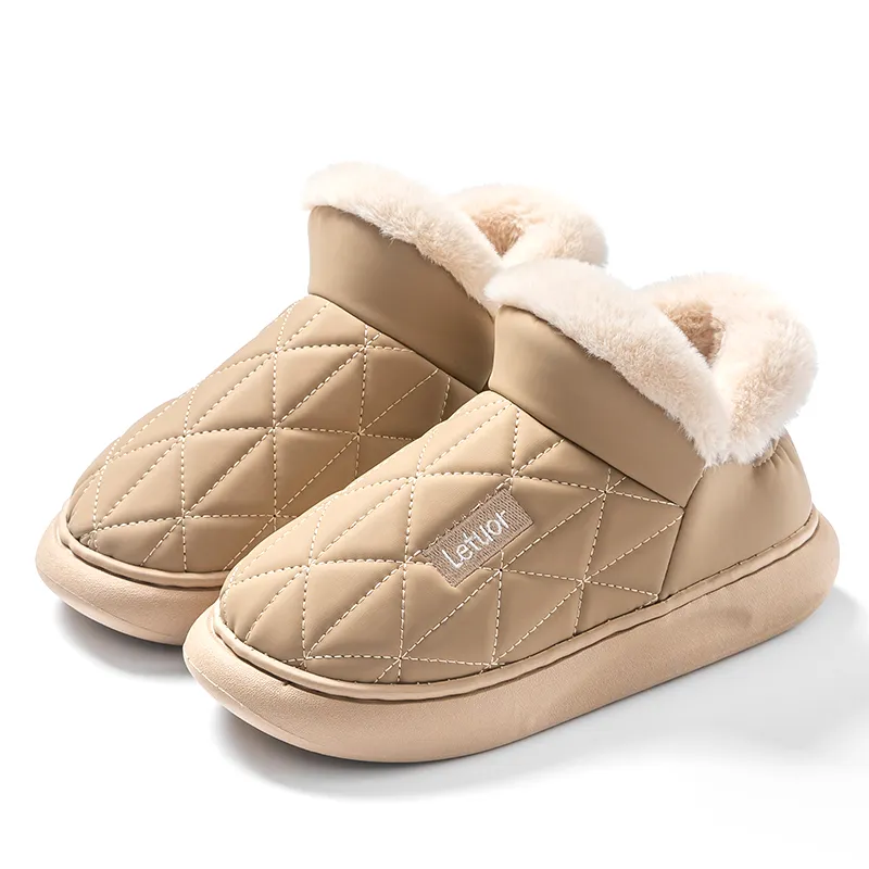 Le Drag Home Slippers Light Gray/Light Coffee/Camel/Apricot/Brown-20