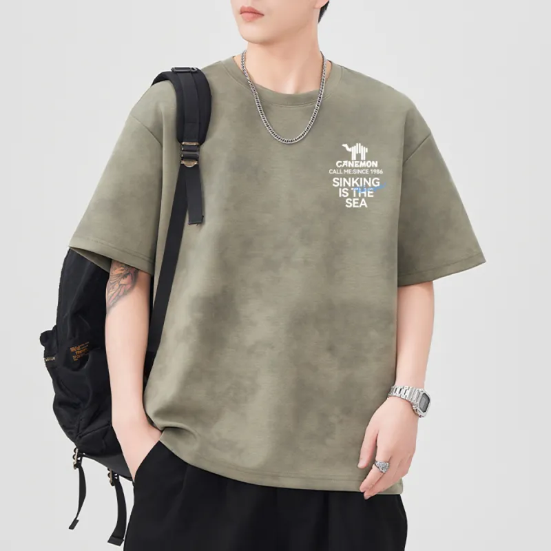 Pilot the camel T Shirts Men-10