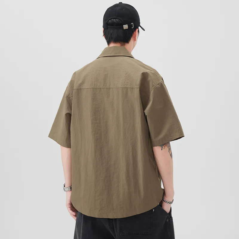 Pilot the camel Shirts Men-3