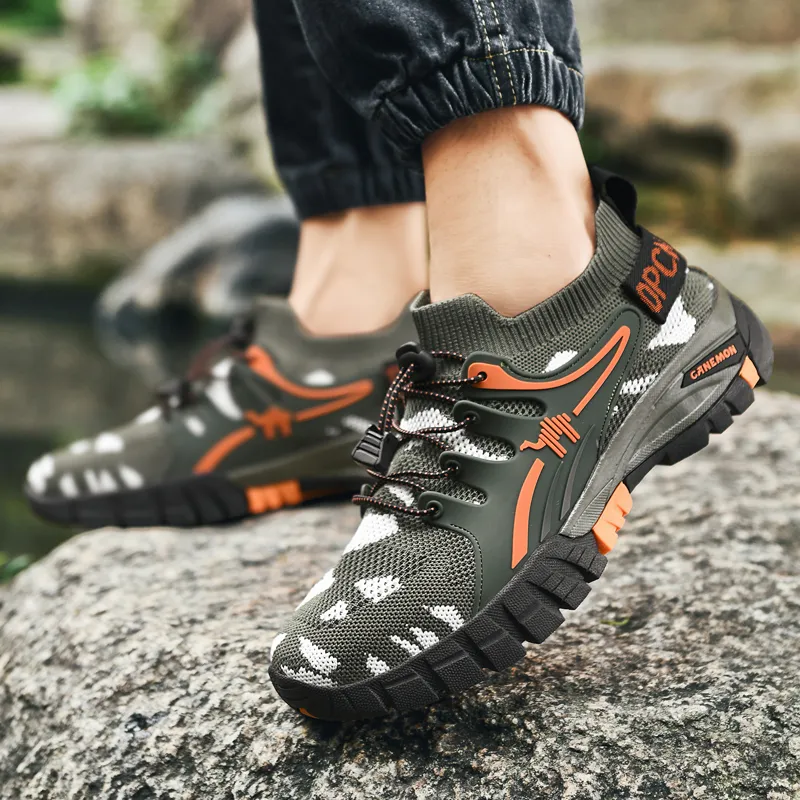 Pilot The Camel Cushioned Slip-Resistant Lightweight Low-Top Trekking Shoes Gift Recommendation Men's-22