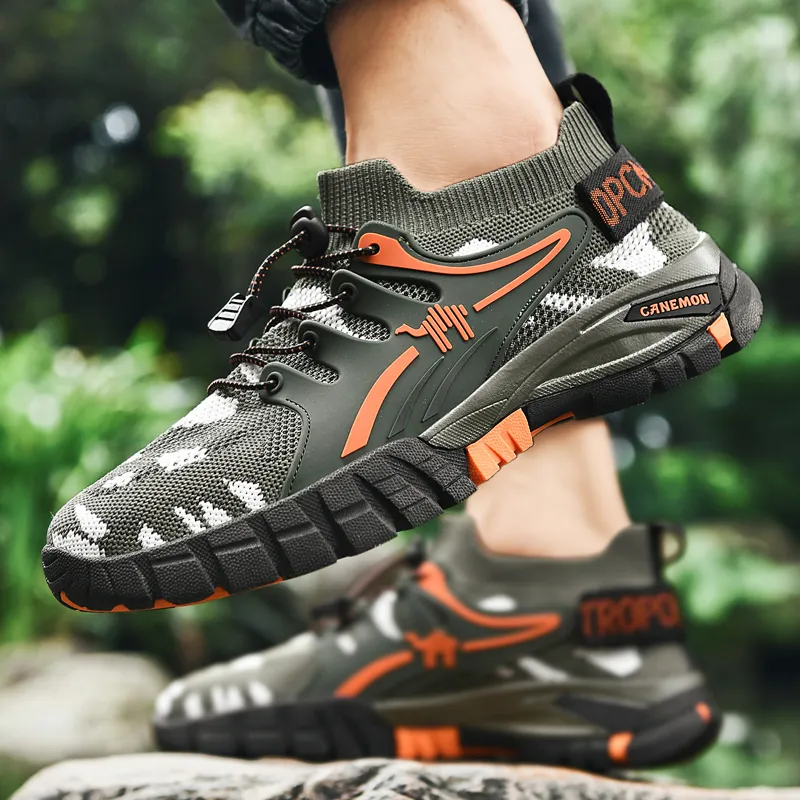 Pilot The Camel Cushioned Slip-Resistant Lightweight Low-Top Trekking Shoes Gift Recommendation Men's-24