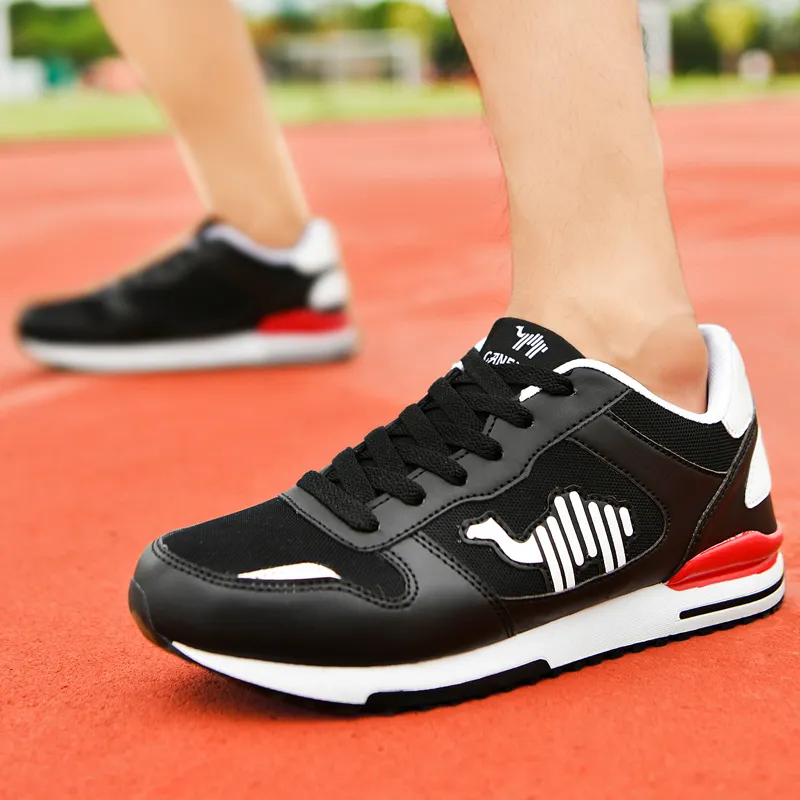 Pilot The Camel Slip-Resistant Breathable Coverage Low-Top Sprint Running Shoes Men's-5